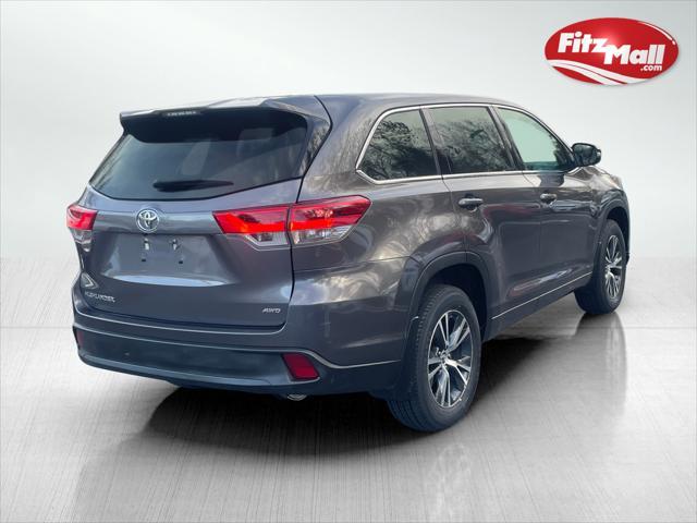 used 2017 Toyota Highlander car, priced at $15,988