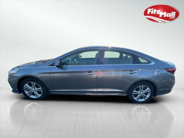 used 2018 Hyundai Sonata car, priced at $16,288