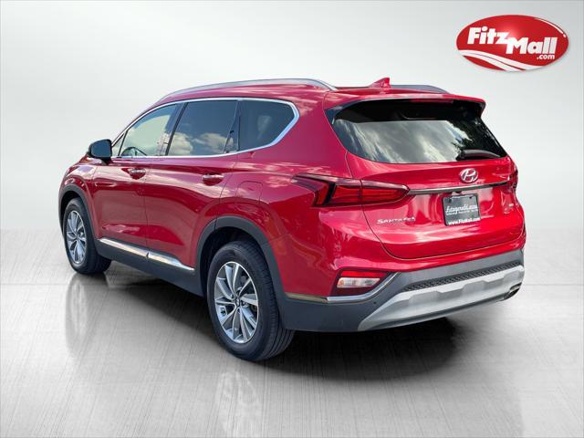 used 2020 Hyundai Santa Fe car, priced at $17,488