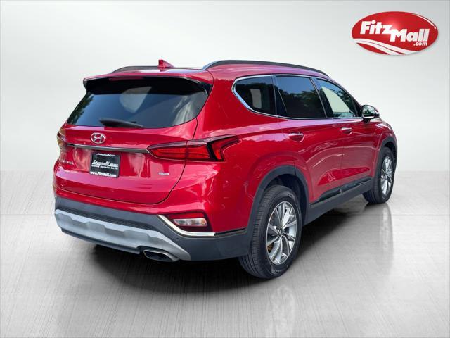 used 2020 Hyundai Santa Fe car, priced at $17,488
