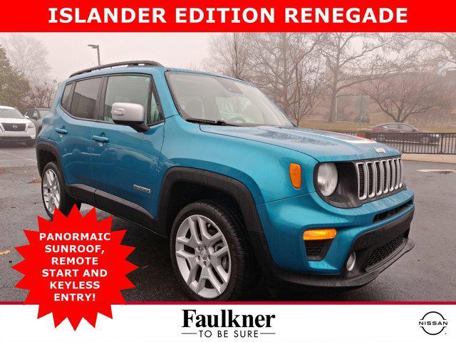 used 2021 Jeep Renegade car, priced at $20,200