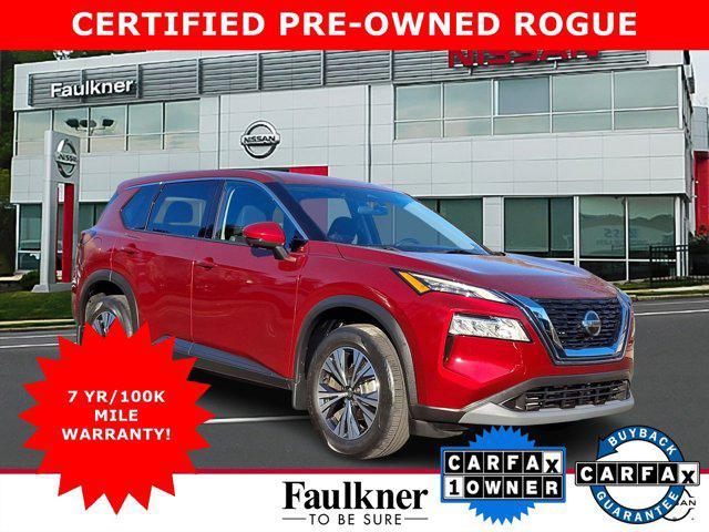 used 2021 Nissan Rogue car, priced at $25,062