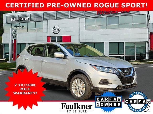 used 2021 Nissan Rogue Sport car, priced at $18,942