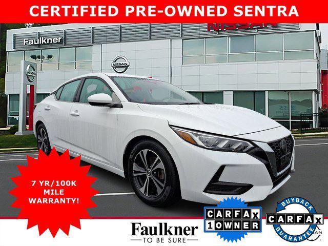 used 2021 Nissan Sentra car, priced at $17,806