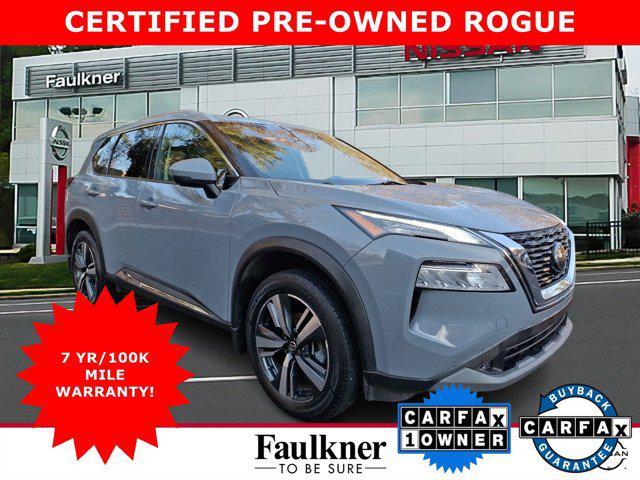 used 2021 Nissan Rogue car, priced at $25,520