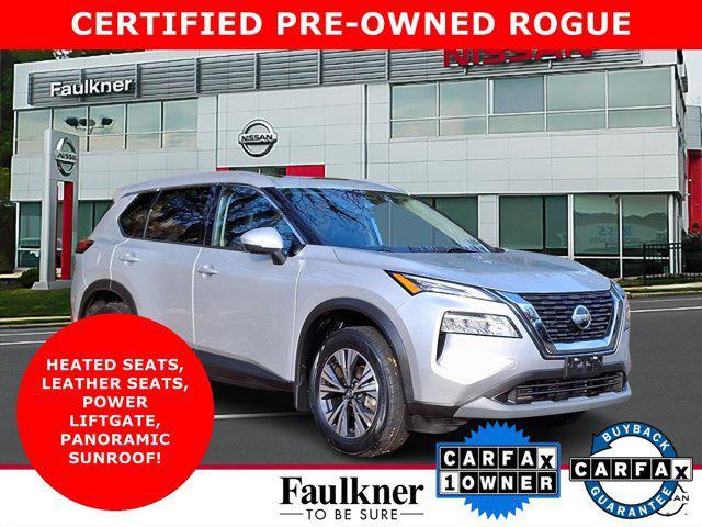 used 2021 Nissan Rogue car, priced at $24,019