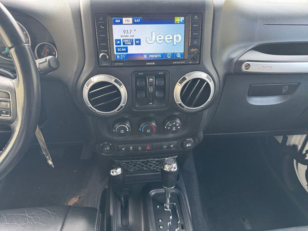 used 2012 Jeep Wrangler Unlimited car, priced at $12,895