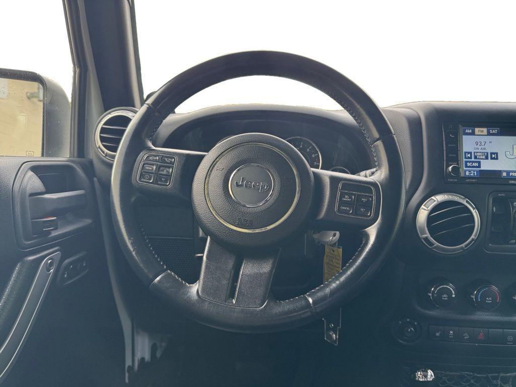 used 2012 Jeep Wrangler Unlimited car, priced at $12,895