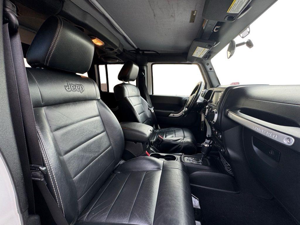 used 2012 Jeep Wrangler Unlimited car, priced at $12,895