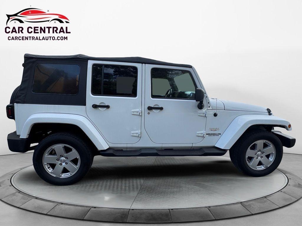 used 2012 Jeep Wrangler Unlimited car, priced at $12,895