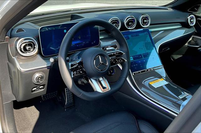 new 2024 Mercedes-Benz AMG C 43 car, priced at $74,695