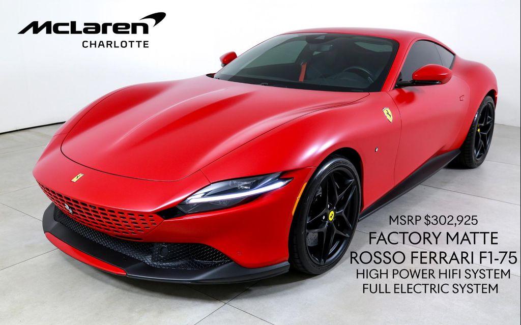 used 2023 Ferrari Roma car, priced at $234,996