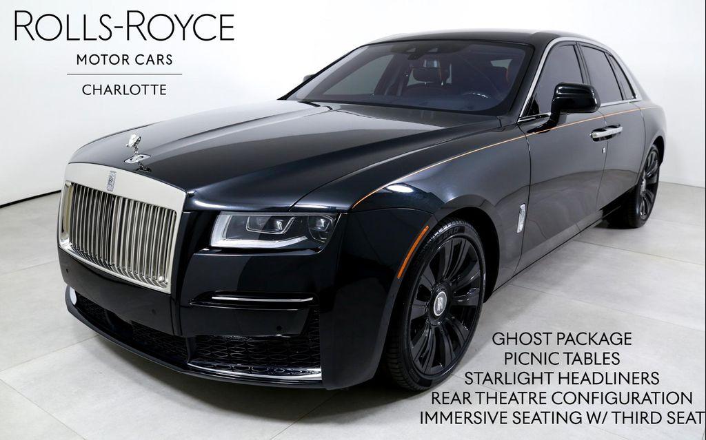 used 2021 Rolls-Royce Ghost car, priced at $249,996