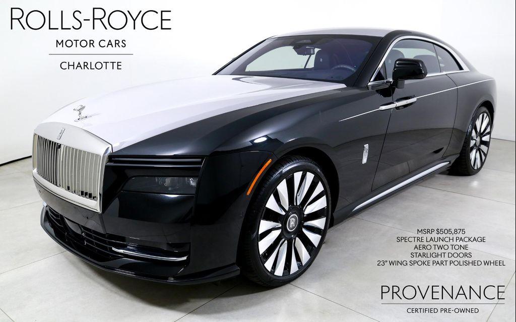 used 2025 Rolls-Royce Spectre car, priced at $469,996