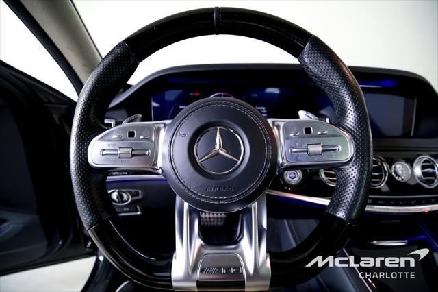 used 2019 Mercedes-Benz AMG S 63 car, priced at $79,996