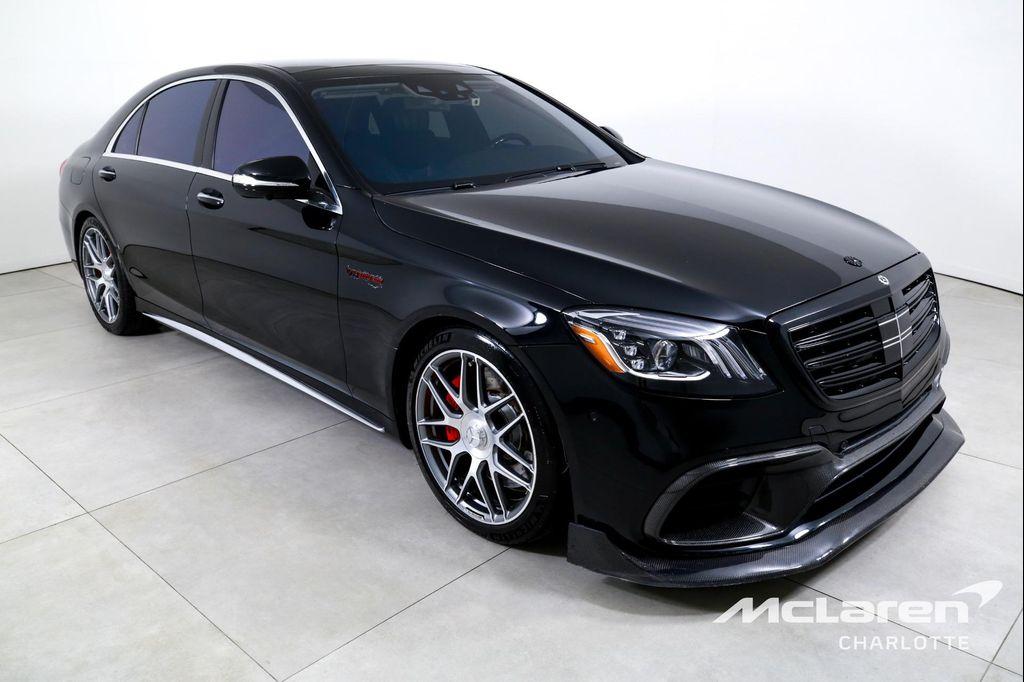 used 2019 Mercedes-Benz AMG S 63 car, priced at $74,996