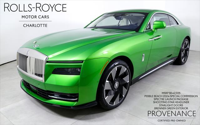 used 2024 Rolls-Royce Spectre car, priced at $449,996