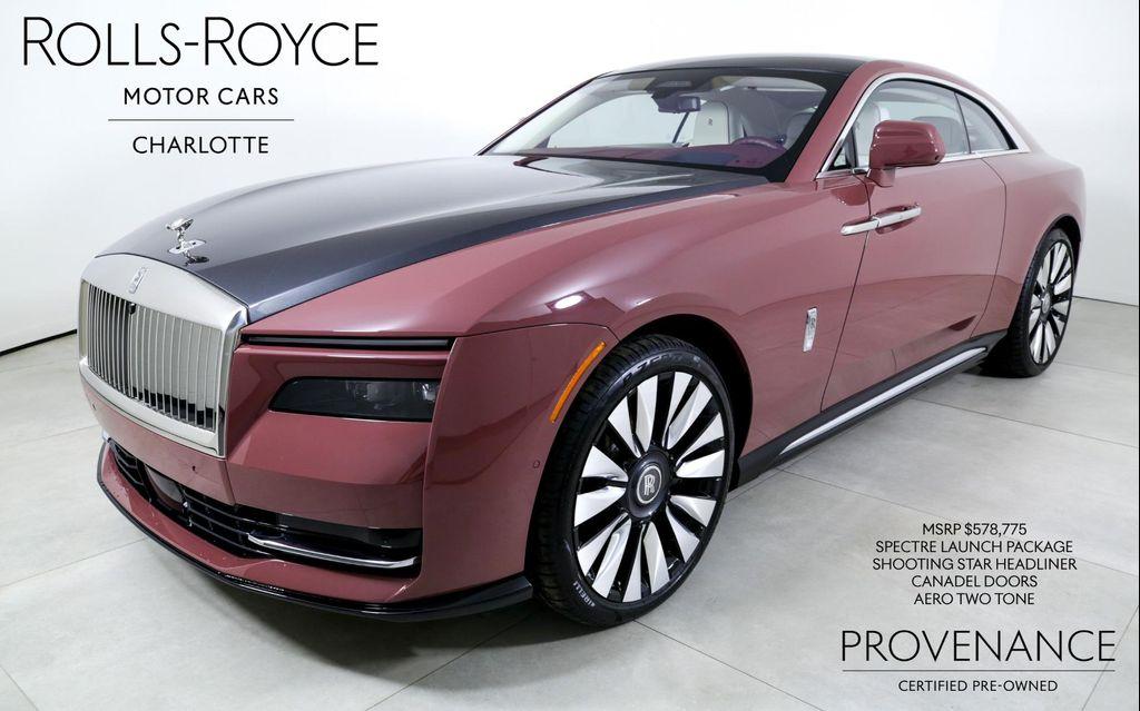 used 2024 Rolls-Royce Spectre car, priced at $369,996