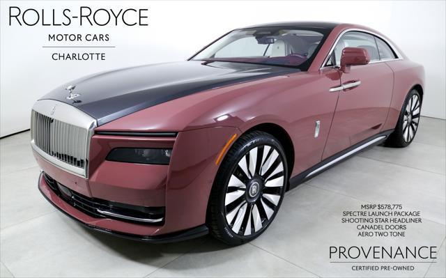 used 2024 Rolls-Royce Spectre car, priced at $419,996