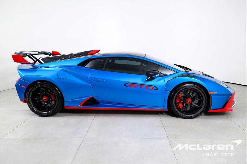 used 2023 Lamborghini Huracan STO car, priced at $414,996
