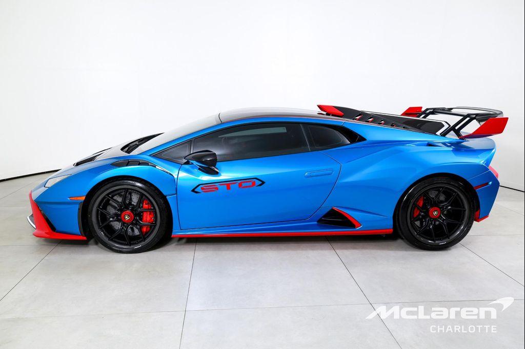 used 2023 Lamborghini Huracan STO car, priced at $414,996