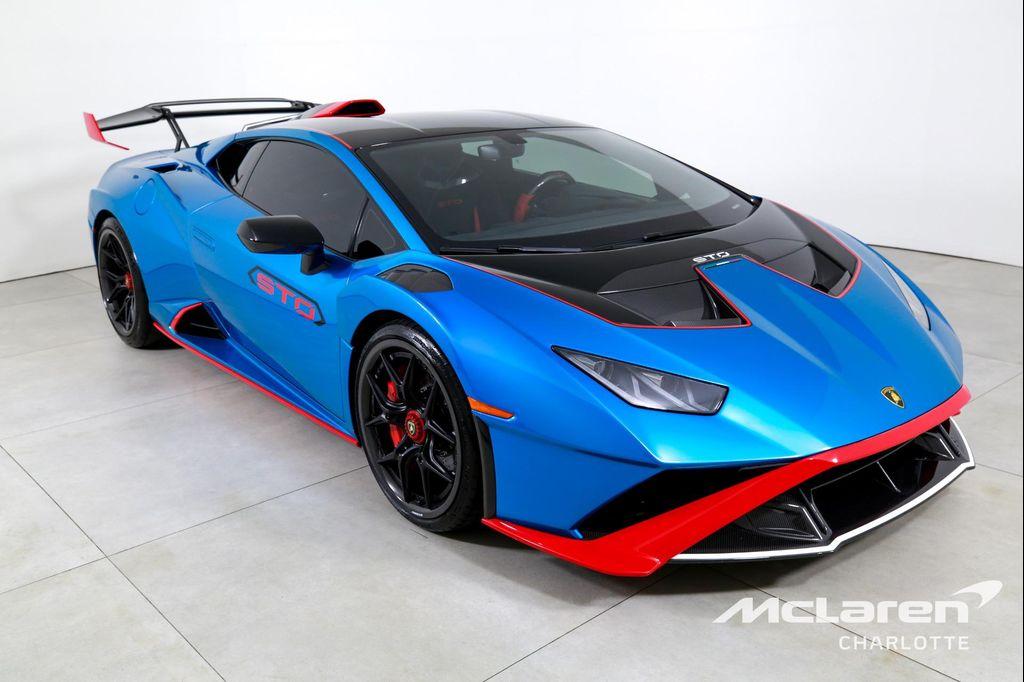 used 2023 Lamborghini Huracan STO car, priced at $414,996