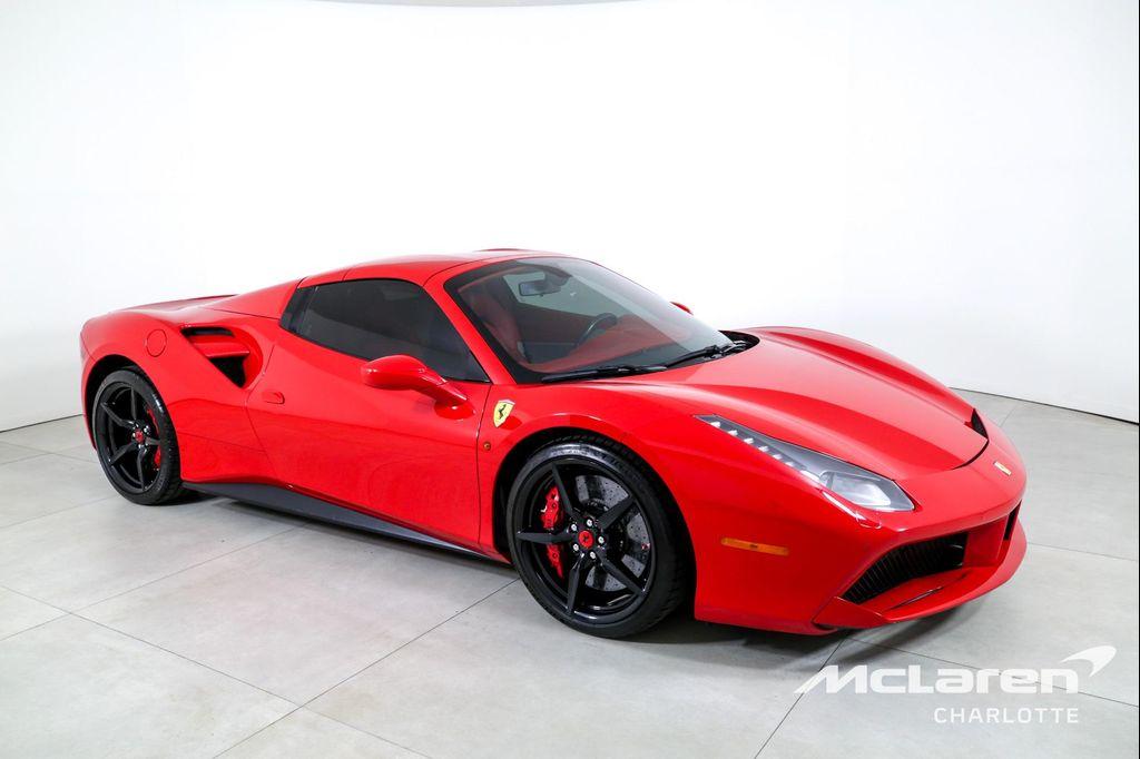 used 2018 Ferrari 488 Spider car, priced at $224,996