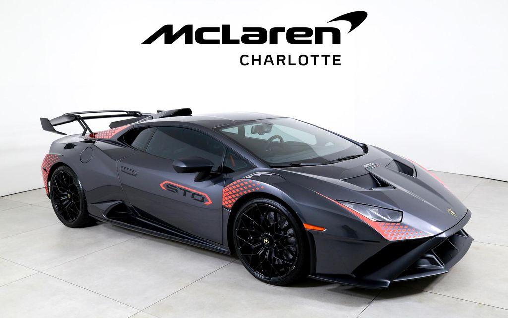 used 2022 Lamborghini Huracan STO car, priced at $359,996