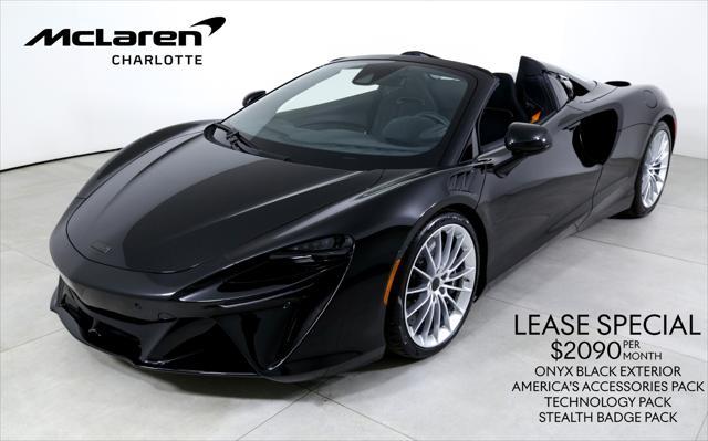 new 2025 McLaren Artura car, priced at $282,148
