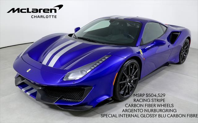 used 2020 Ferrari 488 Pista car, priced at $619,996