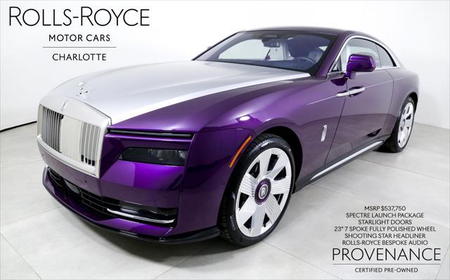 used 2024 Rolls-Royce Spectre car, priced at $439,996