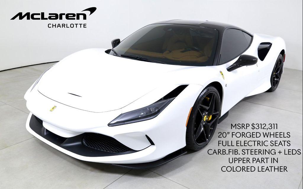 used 2020 Ferrari F8 Tributo car, priced at $319,996