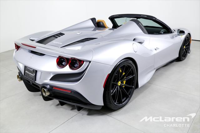 used 2021 Ferrari F8 Spider car, priced at $399,996