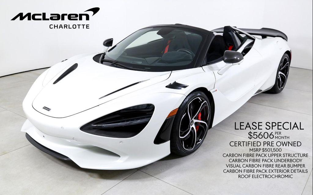 used 2024 McLaren 750S car, priced at $449,996