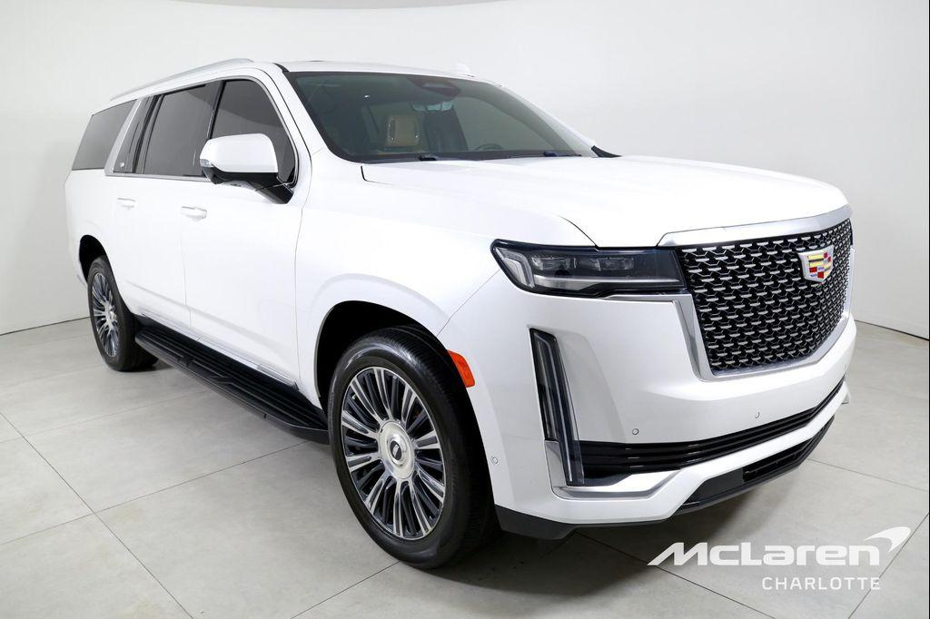 used 2021 Cadillac Escalade ESV car, priced at $63,996