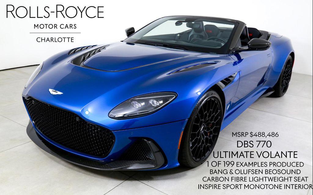 used 2023 Aston Martin DBS car, priced at $324,996