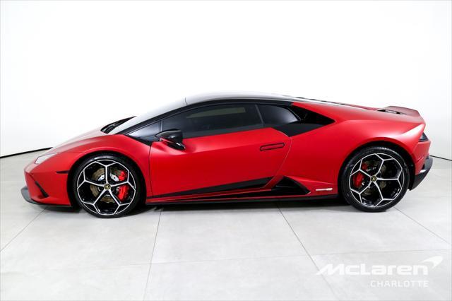 used 2021 Lamborghini Huracan EVO car, priced at $257,996