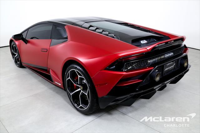 used 2021 Lamborghini Huracan EVO car, priced at $257,996