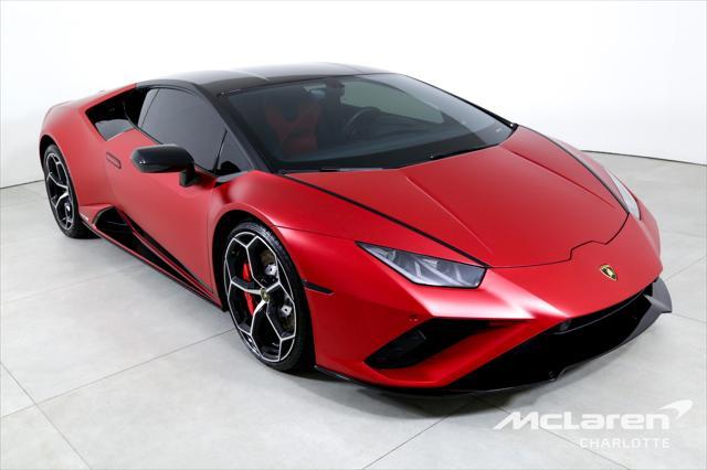 used 2021 Lamborghini Huracan EVO car, priced at $257,996