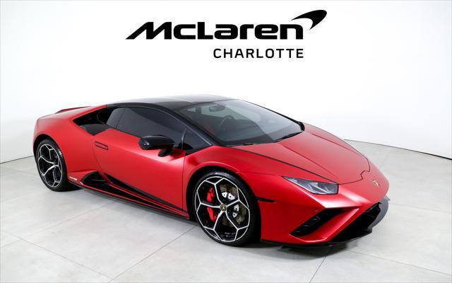 used 2021 Lamborghini Huracan EVO car, priced at $257,996