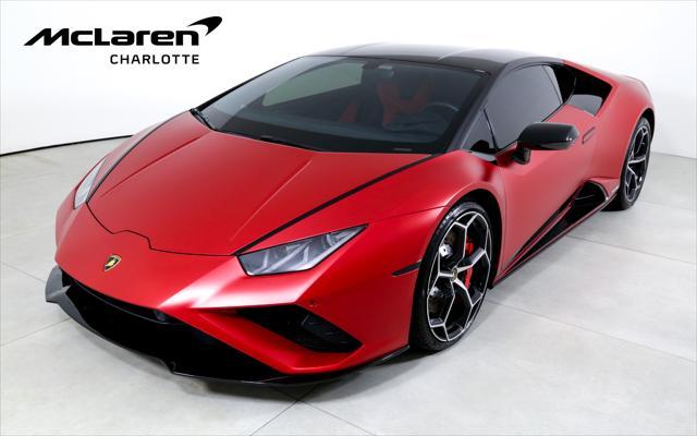 used 2021 Lamborghini Huracan EVO car, priced at $257,996