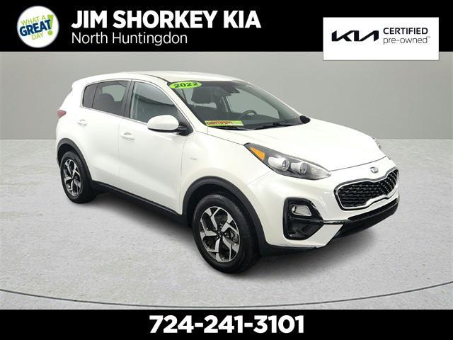 used 2022 Kia Sportage car, priced at $18,499