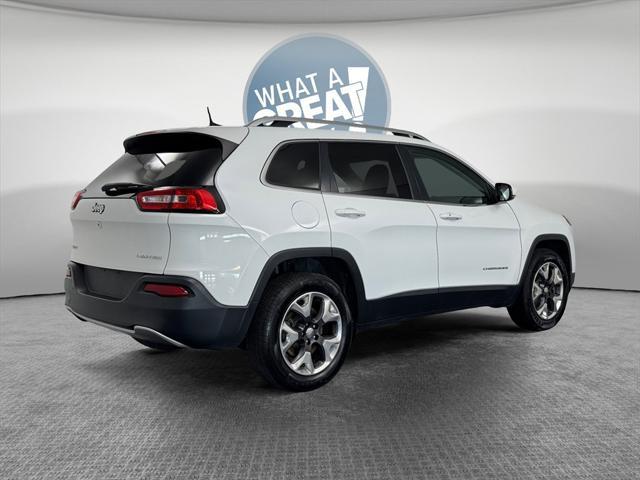 used 2018 Jeep Cherokee car, priced at $16,655