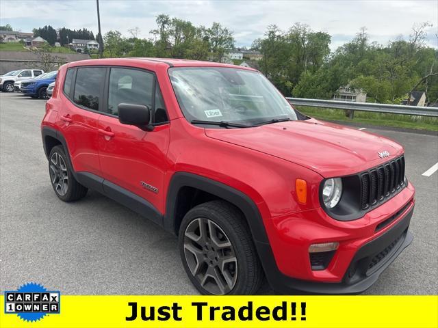 used 2021 Jeep Renegade car, priced at $17,896