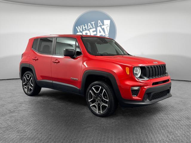 used 2021 Jeep Renegade car, priced at $17,499