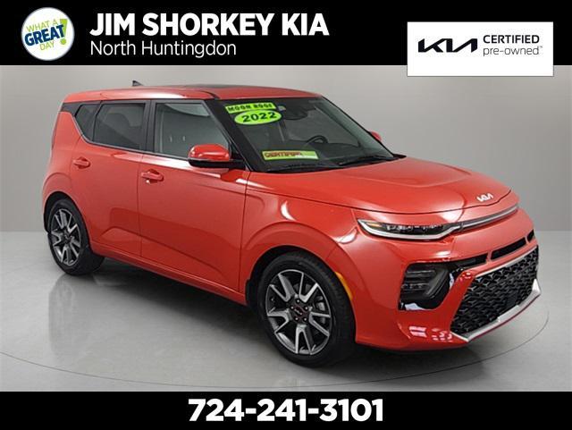 used 2022 Kia Soul car, priced at $19,195