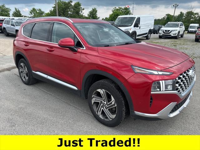 used 2021 Hyundai Santa Fe car, priced at $19,245
