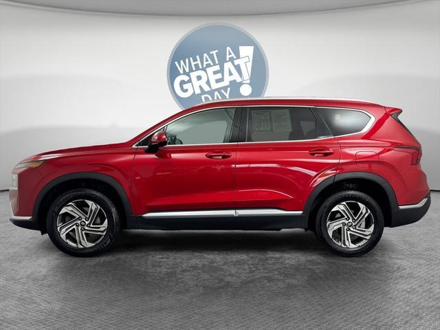 used 2021 Hyundai Santa Fe car, priced at $17,999