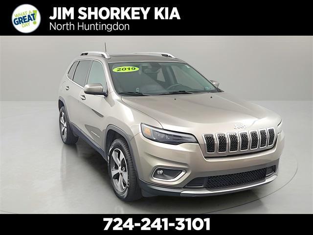 used 2019 Jeep Cherokee car, priced at $19,596