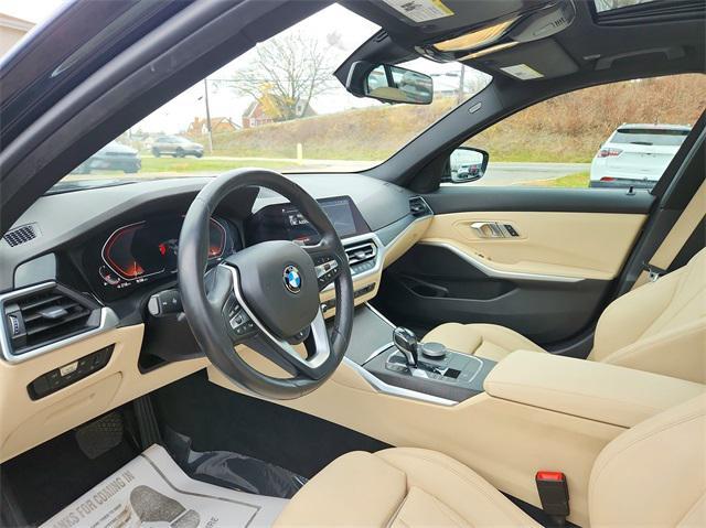 used 2019 BMW 330 car, priced at $20,695